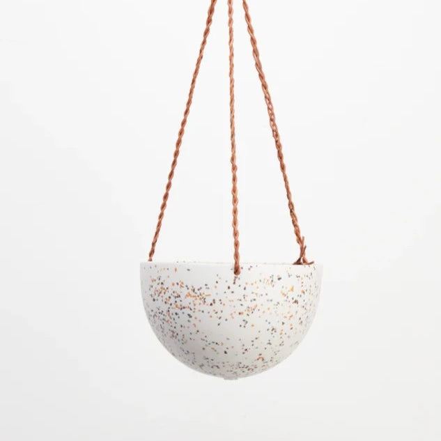 Capra Designs Terrazzo Hanging Pot- Large